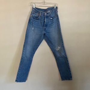 Levi’s 501 stretch skinny jeans